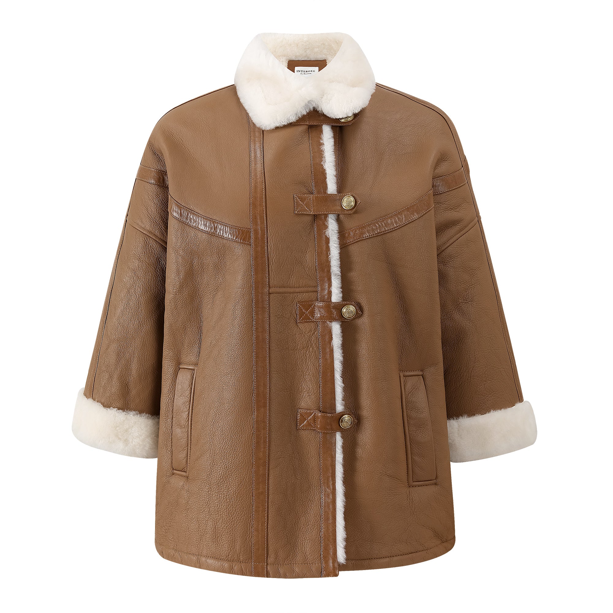 VESTE PEAU LAINEE