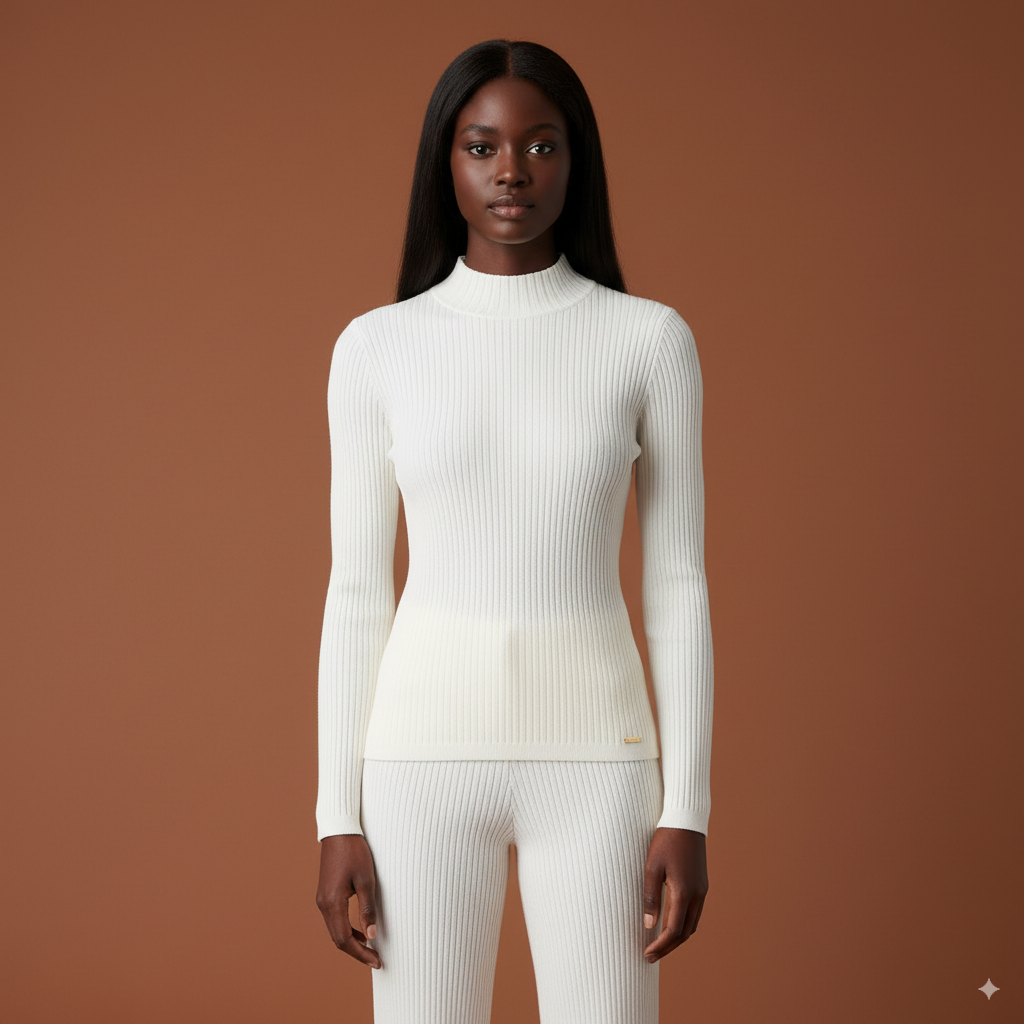 Pull en laine à maille