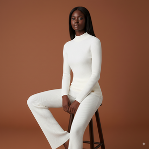 Pull en laine à maille