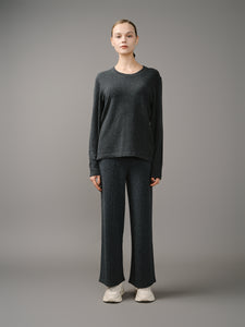 T-shirt manches longues en laine