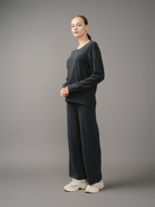 T-shirt manches longues en laine
