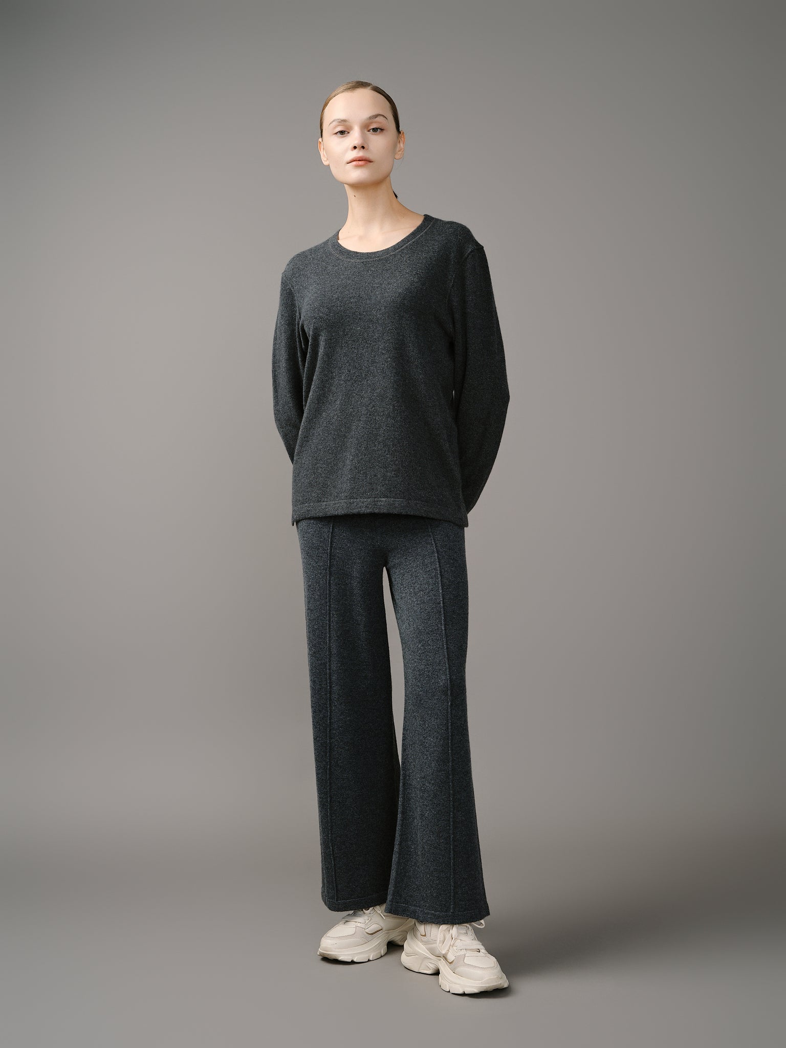 T-shirt manches longues en laine