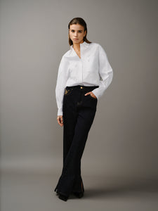 Chemise blanche oversize